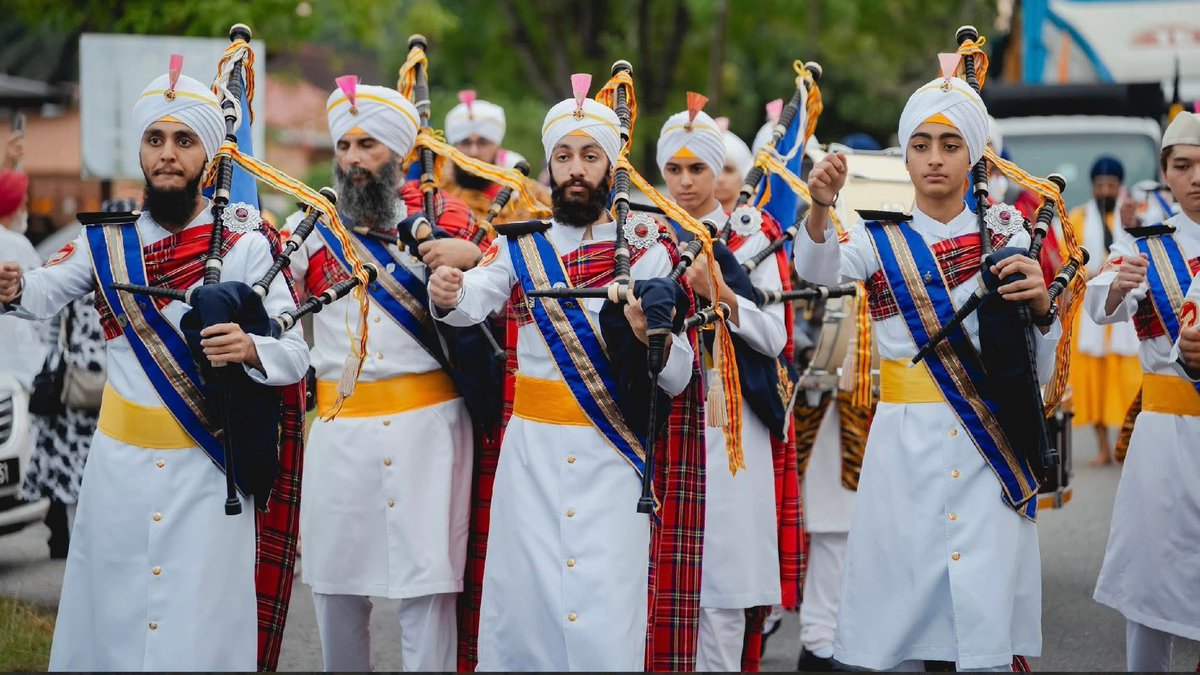 Sri Dasmesh Pipe Band tweet media