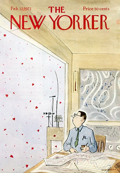 LRonLacy's tweet photo. #OTD in 1972
(the ‘Beaufort Scale’ of love)
Cover of The New Yorker, February 12, 1972
James Stevenson
#TheNewYorkerCover #JamesStevenson #meteorology #weathercenter #Valentinesday https://t.co/mzL3IzLlyq