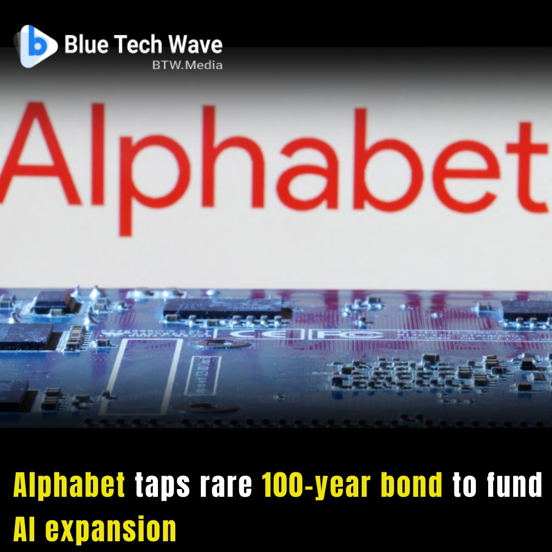 Alphabet has issued a rare 100-year bond to help finance surging AI infrastructure spending, signaling Big Tech’s long-term capital bets.
Learn more: btw.media/all/it-infrast…
#AI #Alphabet #corporatebonds #100yearbond