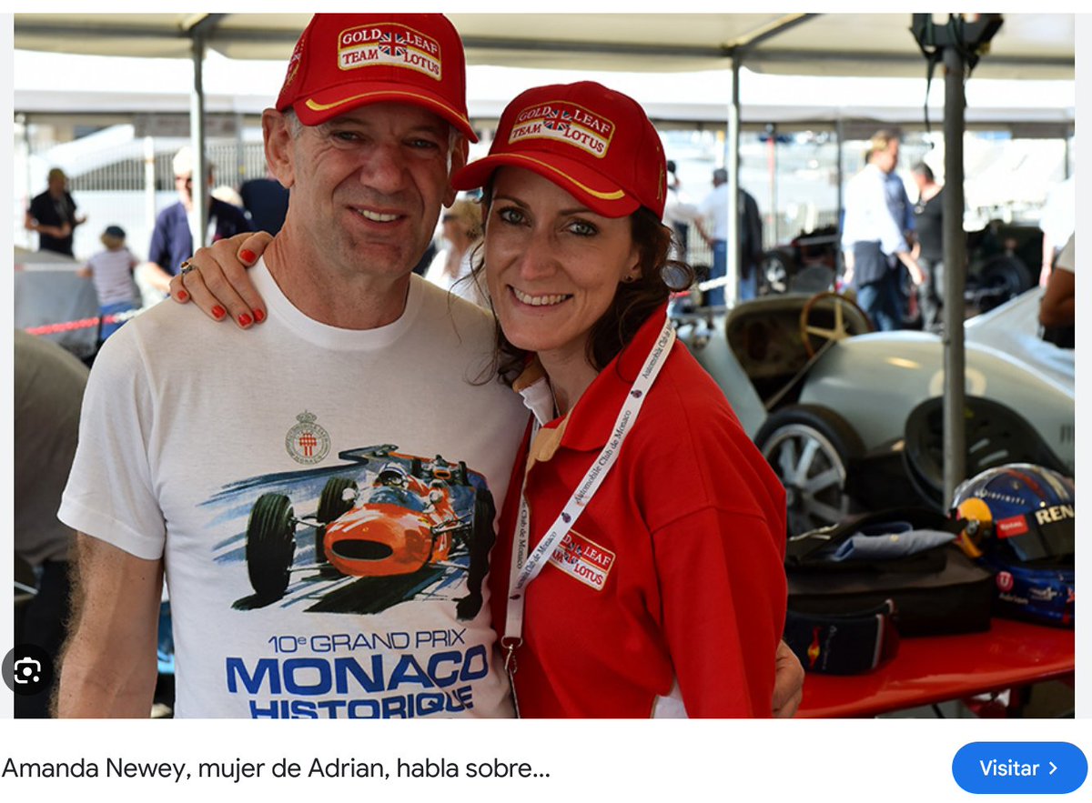 UlisesLB's tweet photo. @Interceptor_81 @carlosmiquelf1 @alo_oficial Se ve que no te llega el intelecto ni para ir a mirar el perfil. Amanda Newey es la esposa de Adrian Newey. Pero seguro que tú lo sabes mejor que el propio Adrian, claro😂 https://t.co/H1lSnOE9oK