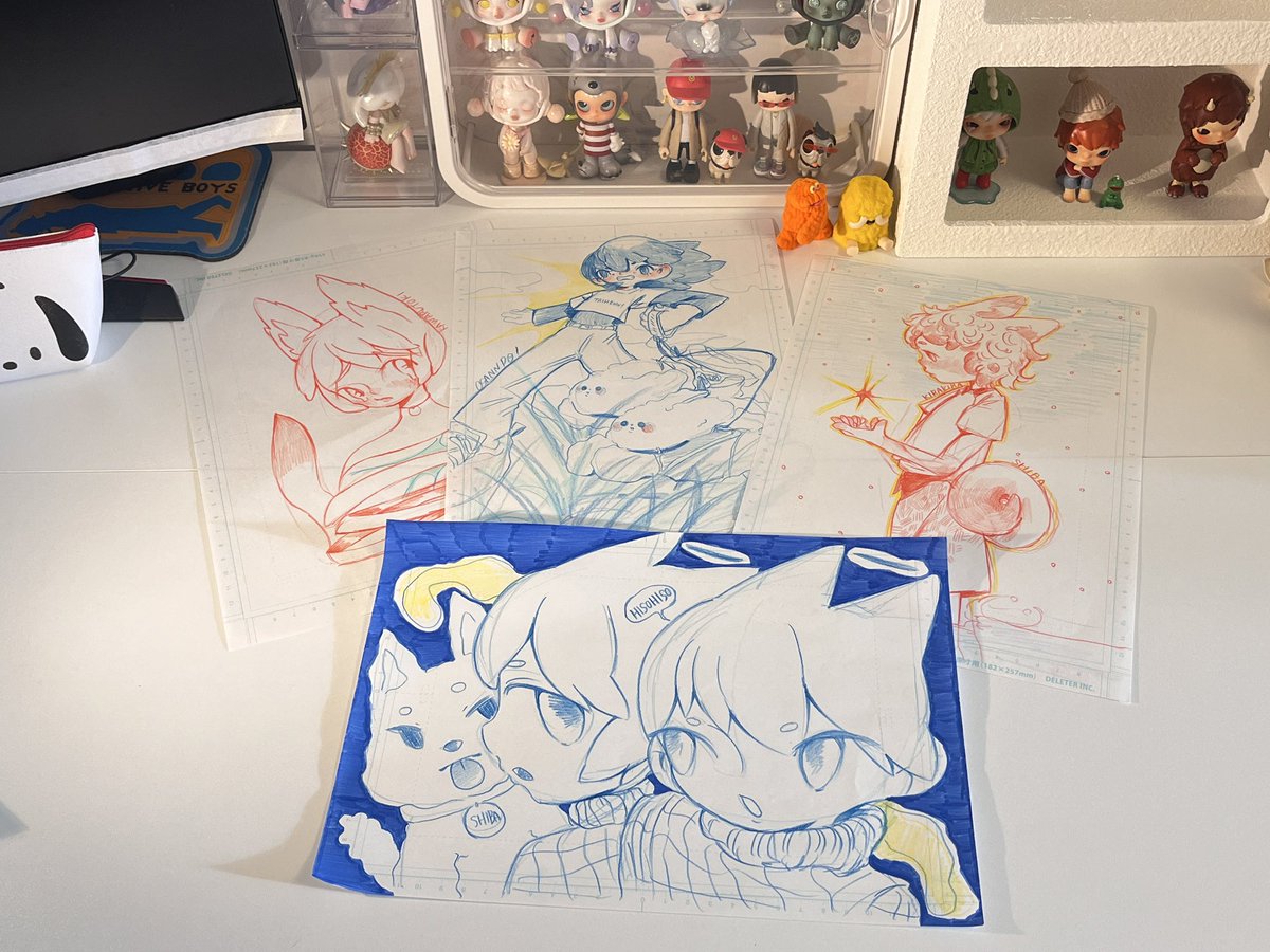 #私はこういう絵を描いています