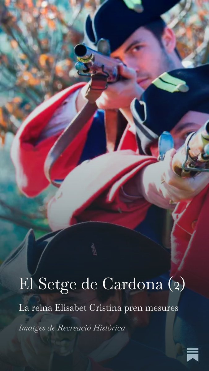 Nou article! El Setge de Cardona (2)
Amb <a href="/MiqueletsCAT/">Miquelets de Catalunya</a>  , i <a href="/micalets/">Miquelets del Regne de València</a> 
#photographercarlesqf <a href="/CCSolsones/">Consell Comarcal del Solsonès</a>  <a href="/TurismeSolsones/">Turisme Solsonès</a>  <a href="/paradores/">Paradores de Turismo</a>  <a href="/PaisatgesC/">Paisatges de Catalunya</a>  <a href="/PassejantM/">Passejant Pel Món</a>  <a href="/patcdiba/">Oficina de Patrimoni Cultural-Diputació Barcelona</a>  <a href="/patrimoniCatala/">Patrimoni.cat</a>  <a href="/CardonaTurisme/">Cardona, la teva història!</a> <a href="/ajtcardona/">Ajuntament de Cardona</a>  #reenactment <a href="/ReenactmentH/">Recreación histórica</a> 
open.substack.com/pub/pintorrpid…