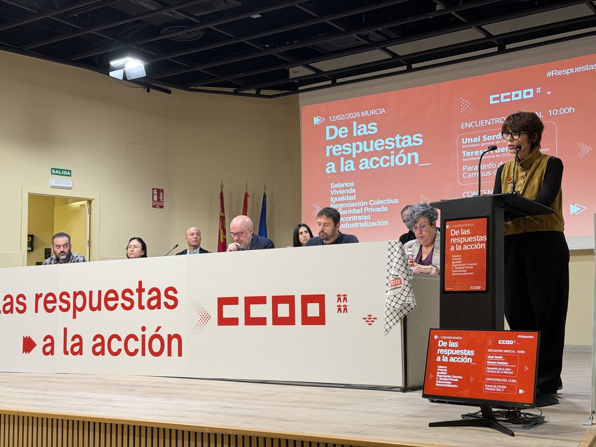 Comisiones Obreras tweet media