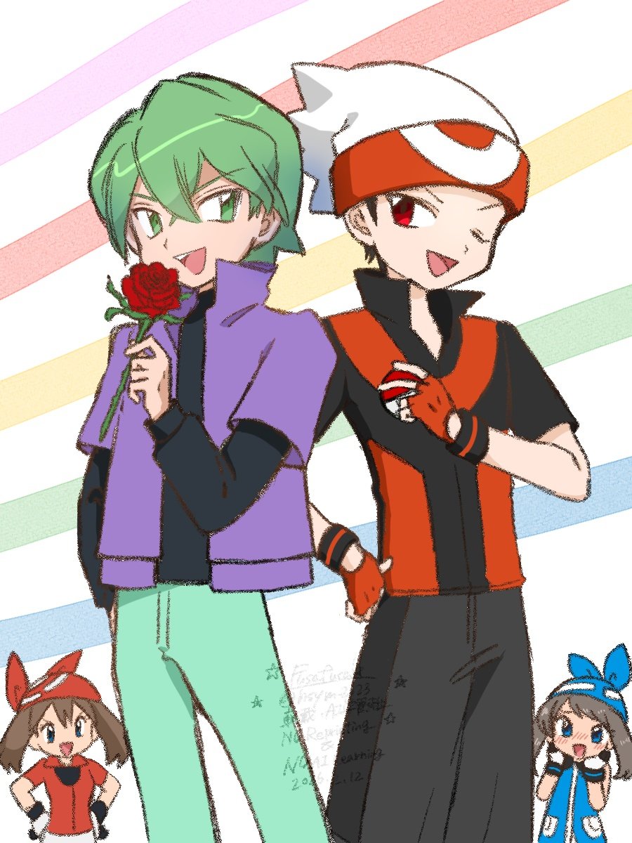 ※クロスオーバー
アニメのシュウとスペのルビー、共演してほしいなの絵