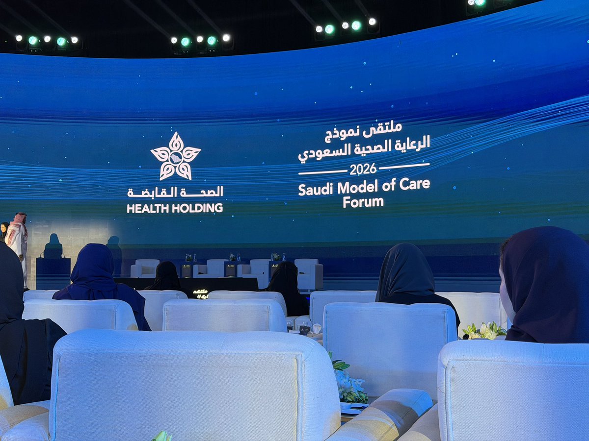 8_fayibrahim's tweet photo. ملتقى سعودي .. يلهم العالم 🇸🇦🤍

#ملتقى_نموذج_الرعاية_الصحية_السعودي 2026

شهدنا قصصًا ملهمة تعكس التحول الحقيقي في قطاعنا الصحي، رحلة تقودنا وصولًا إلى مجتمع ينعم أفراده بالصحة وجودة الحياة، تحقيقًا لمستهدفات #رؤية_السعودية_2030 

#وطن_ينبض_بالصحة
#الصحة_القابضة
#صناعة_الأثر https://t.co/tLdbY9iDvl