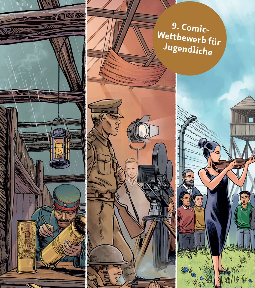 mycomicsde's tweet photo. Internationaler Comic-Wettbewerb: "Kunst im Krieg": Für Comics und Mangas, Teilnehmen können auch Gruppen. Einsendeschluss ist 31.3.: https://t.co/9osxKr9QuO https://t.co/878Ugovkw2