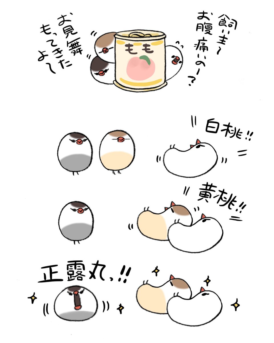 桃缶ごっこ…? 