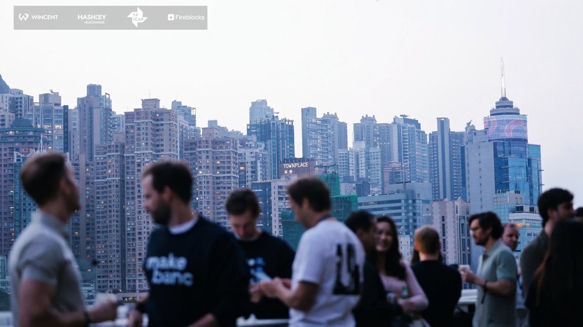 Wincent_co's tweet photo. What a night in Hong Kong 🇭🇰 🍸

350+ guests joined us at Popinjays for an unforgettable evening of networking above the skyline.

Huge thanks to our co-hosts @HashKeyExchange, @TPICAP, and @FireblocksHQ for making it happen.

Let’s keep building. 🚀

#HongKong #Wincent #Crypto #DigitalAssets #OTC #Web3