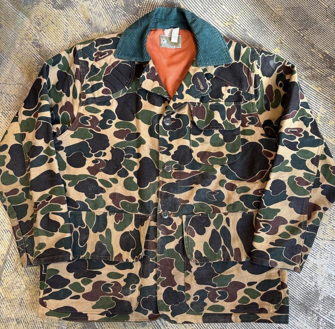 70年代のJ.C. Penneyのダックハンターカモ。J.C. Penneyのこのデザイン