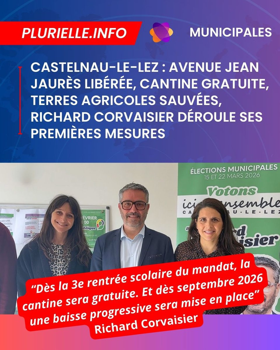 Sablassou sanctuarisé, cantine gratuite, av Jean Jaurès libérée « exigence, méthode, responsabilités » : l’écologiste Richard Corvaisier veut tourner la page du tout-voiture et du tout-béton. Ici et ensemble Castelnau propose un programme de rupture : terres agricoles protégées,