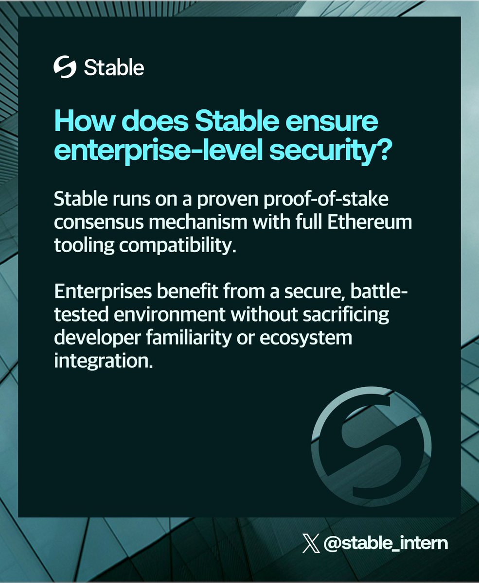 Stable Ecosystem tweet media