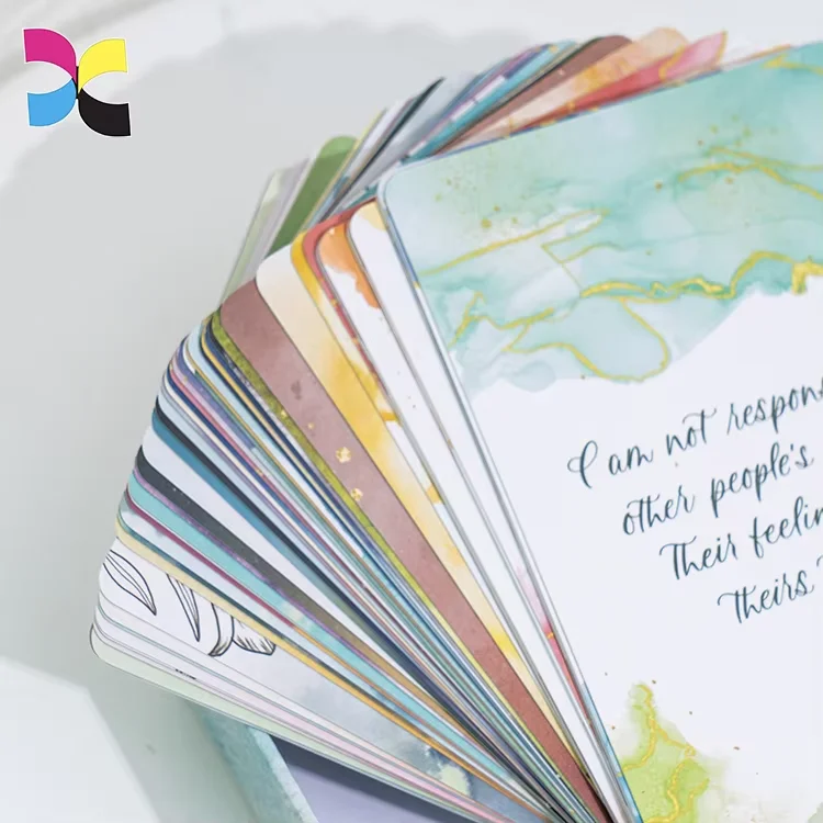 CailePrint's tweet image. Custom question &amp;amp; affirmation cards for games &amp;amp; activities. Full-color printing, custom artwork &amp;amp; packaging with quality checks.
📩 steven_happycolor@163.com
 🌐 caileprinting.com
#caileprinting #customcards #gamecards #cardprinting