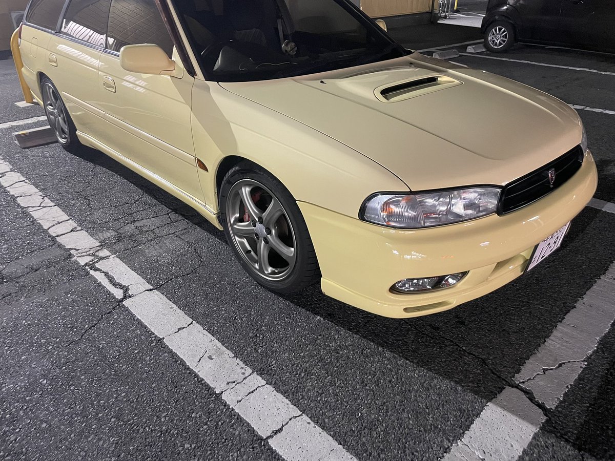 冬の日没後洗車　つらかった