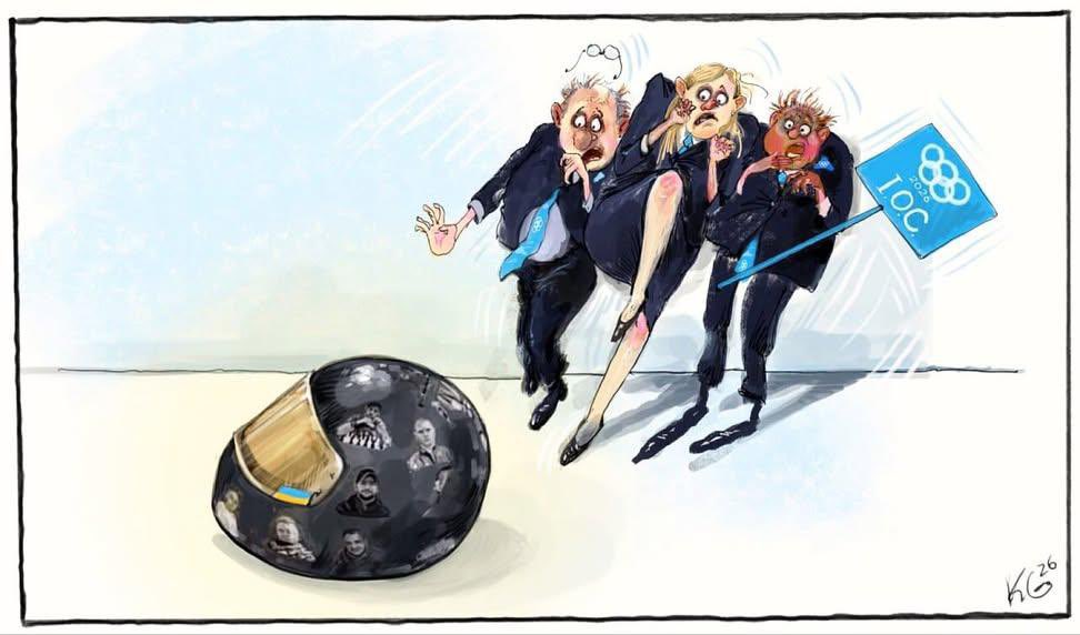 Be brave like Ukrainians… Speak out about the supporters of russian tеrrоrism…  <a href="/iocmedia/">IOC MEDIA</a> has to pay for discrimination against Ukrainians…