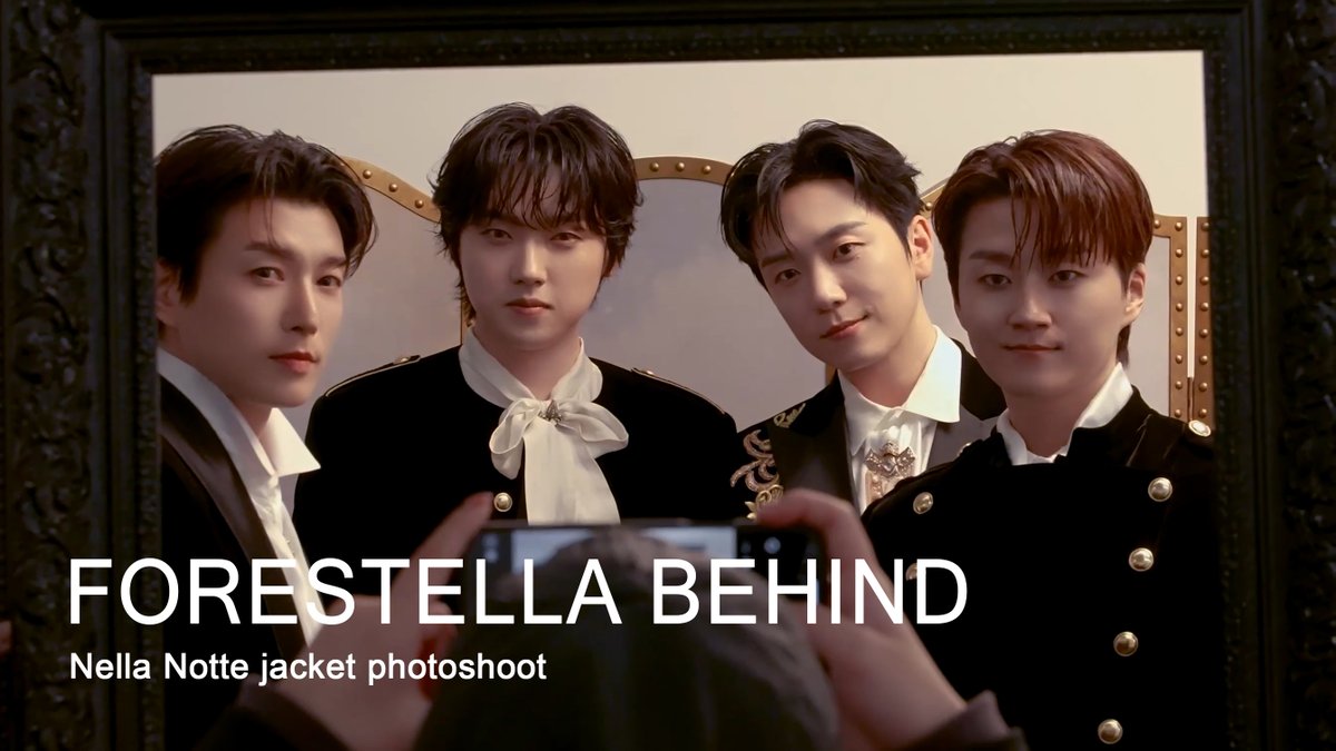 official_fore's tweet image. [🎥]

포레스텔라(Forestella) Behind : Nella Notte jacket photoshoot

▶️ youtu.be/oWpQ2OLxRVc

#포레스텔라 #Forestella