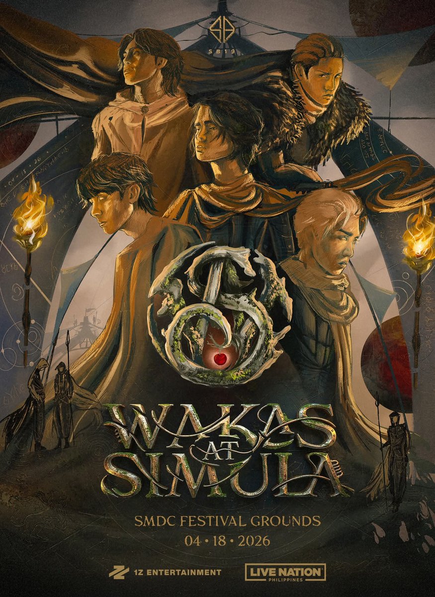 <a href="/SB19Official/">SB19 Official</a> Wakas at Simula: The Trilogy Concert Finale on April 18, 2026 (Saturday) at the 𝗦𝗠𝗗𝗖 𝗙𝗲𝘀𝘁𝗶𝘃𝗮𝗹 𝗚𝗿𝗼𝘂𝗻𝗱𝘀!

#WakasAtSimula #SB19
#SB19WaS #WaSTheFinale
#SB19AtSMDCFestivalGrounds