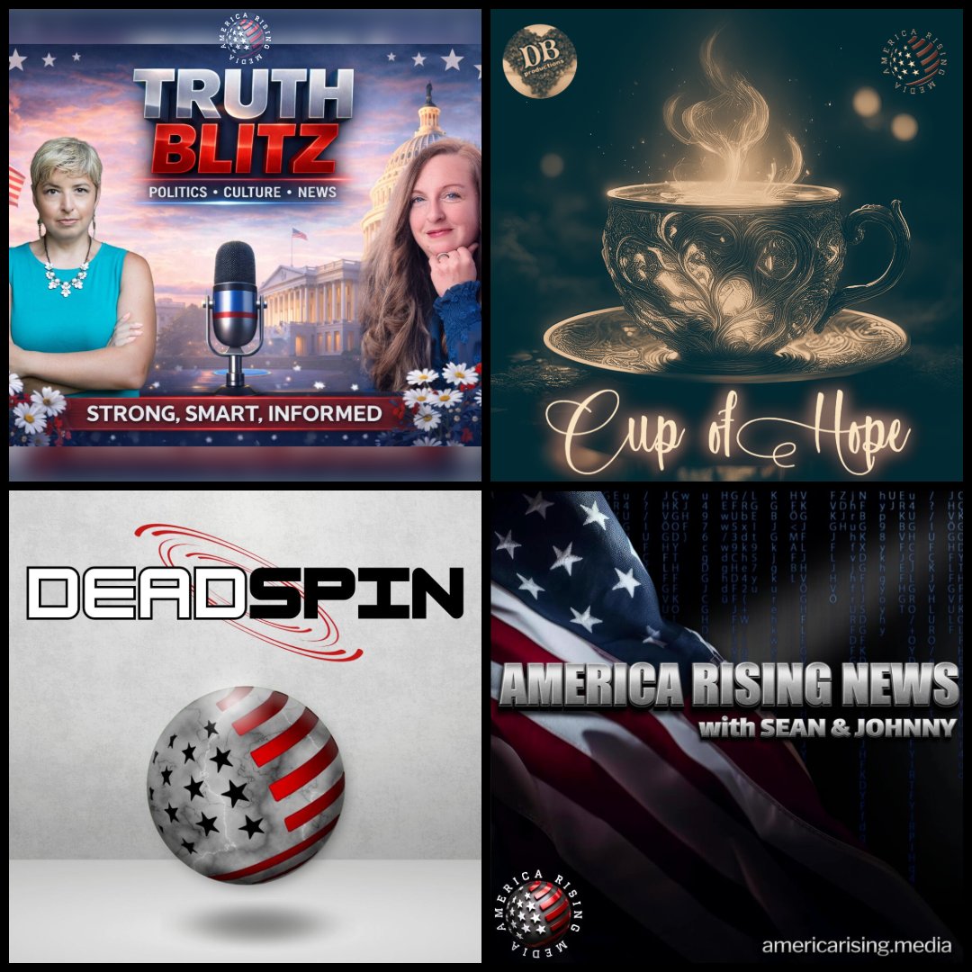 _ARMedia's tweet image. Thursday - February 12th on America Rising Media:
Truth Blitz, Cup of Hope, Deadspin &amp;amp; America Rising News 

- - - - - - - - - - - - - - - -

TRUTH BLITZ
w/ @Free4AllToLearn &amp;amp; @bravespiano 
👉1 pm Eastern
Mid-day news update
*ARM channels

- - - - - - - - - - - - - - - -

CUP OF