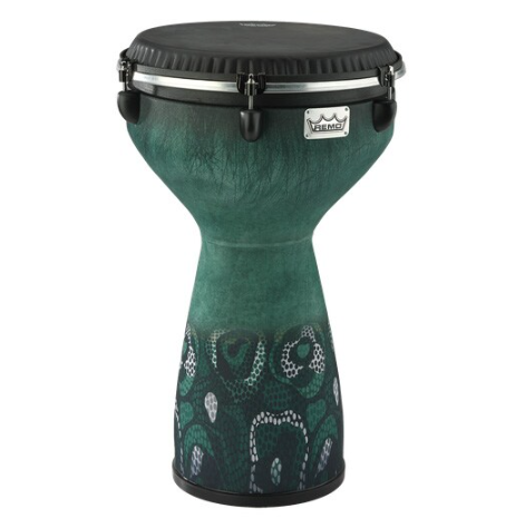 深緑が魅力的なフレアアウトジャンベ🌿 豊かで広がりのある低音と