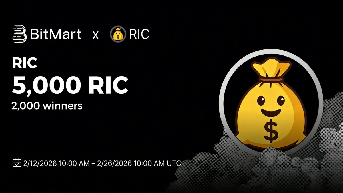 🌟 #BitMart X #RIC #Airdrop 🌟

1️⃣ Follow <a href="/BitMartExchange/">BitMart</a> &amp; <a href="/richechain/">RicheChain</a>

2️⃣ Join t.me/BitMartExchange &amp; t.me/richechain
3️⃣ RT &amp; Tag 3 frds &amp; Like
4️⃣ Fill in the form:
docs.google.com/forms/d/1fE7YB…

🎁 2,000 winners / 2.5 RIC each
Register 👉 bitmart.com/en-US/invite/V…
