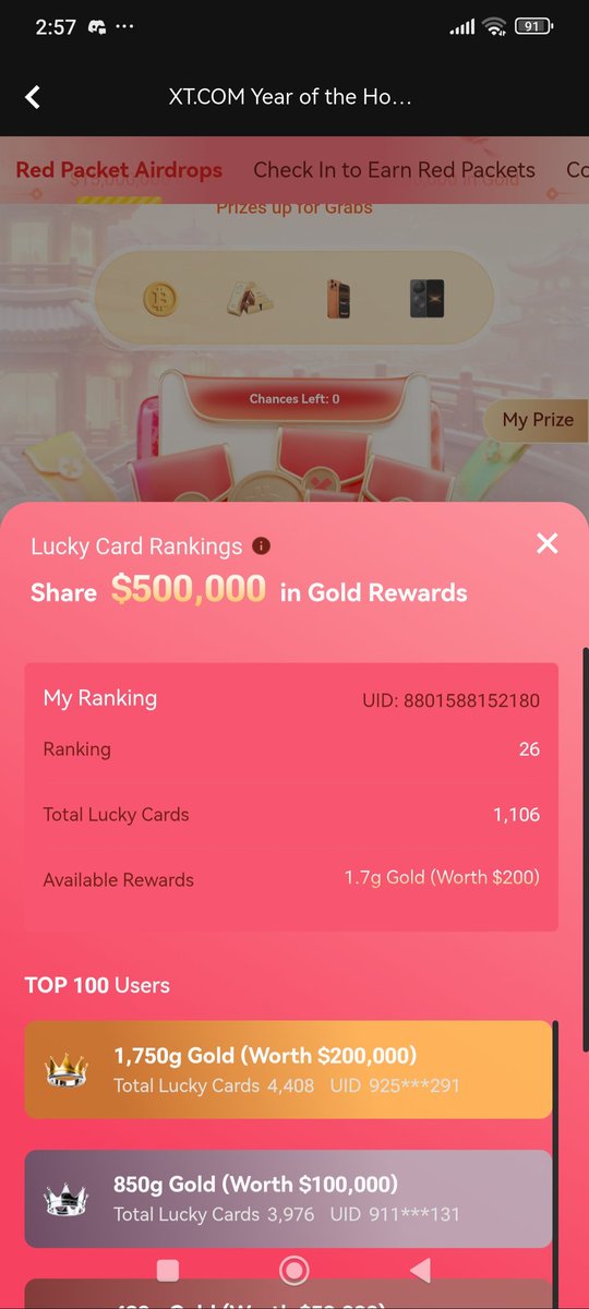 <a href="/XTexchange/">XT Exchange 🚀</a> Not only Joined But GRINDING HARD🔥🔥 I was in Top 10 amd will soo reclaim the throne !!
#XT uid: 8801588152180