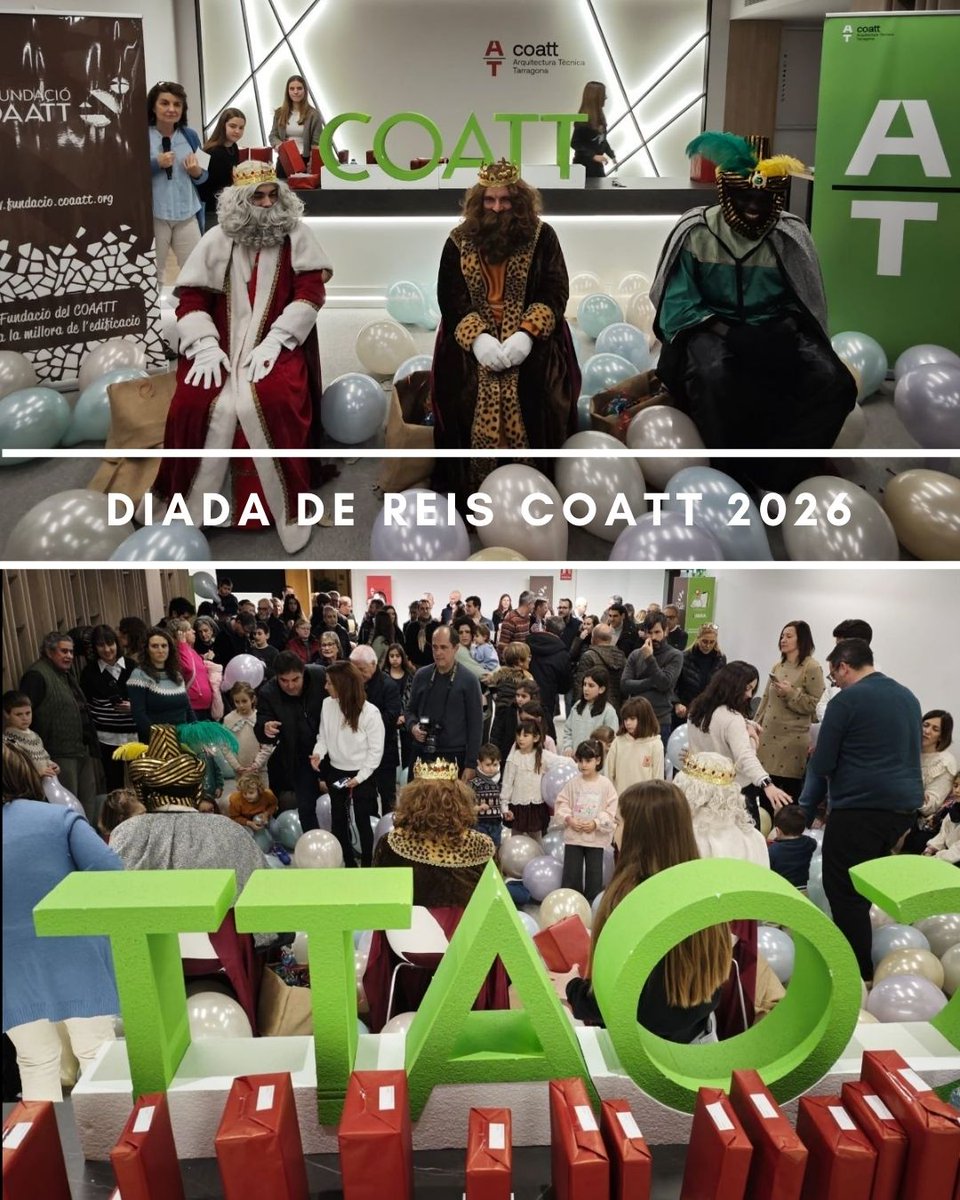 coattarragona's tweet image. 📅 [AGENDA] Resum en imatges dels moments més destacats del mes de gener al COATT

#agenda #gener2026 #arquitecturatecnica #tarragona #arquitecturatecnicatarragona #Coatt #coattarragona