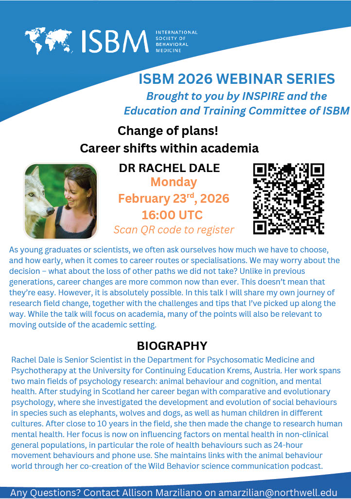 International Society of Behavioral Medicine tweet media