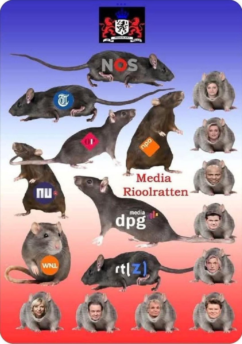 ikgeefnooitop's tweet image. Media Rioolratten 🐀 🐀 🐀