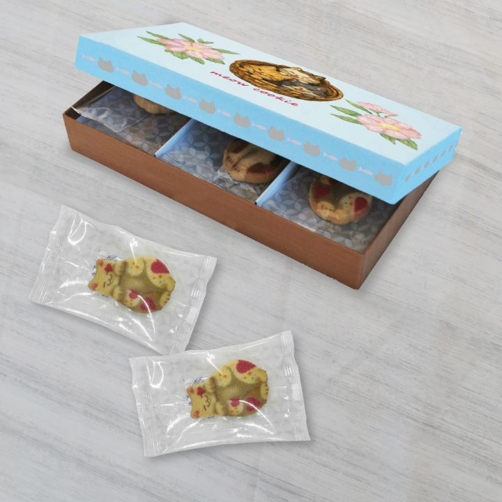 新商品】 にゃんこクッキーセット(6個入) かわいさ溢れる猫型クッキー