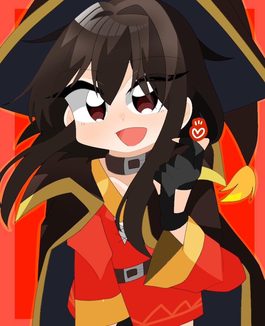 めぐみん🫰❤️ #このすば #めぐみん