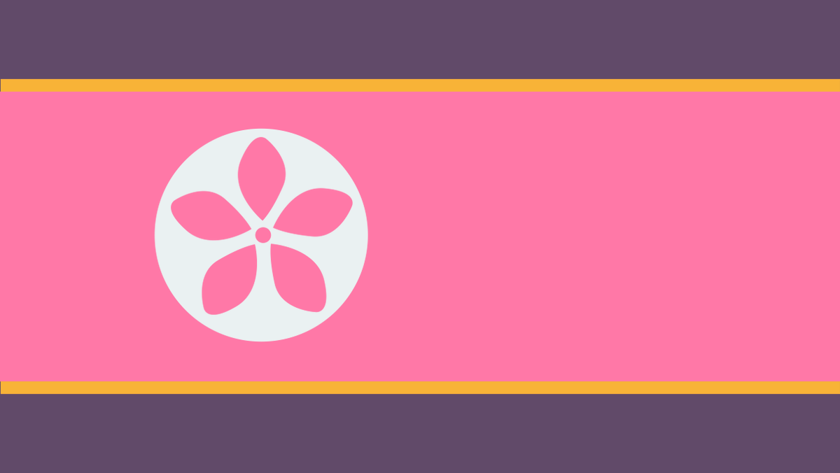 kenshi2900's tweet image. As a person who also like to draw flags, I have decided to create one for Sakura Bakushin O