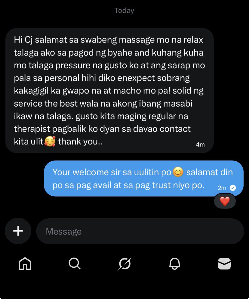 Davao Masahista Cj tweet media