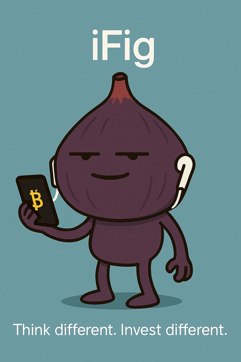 Meet iFig 🍇  
Wireless. Worthless. Wallet-ready.  
 “Think different. Invest different.”  
#CryptoMeme #Bitcoin #iFig #Web3
#iFigMeme
