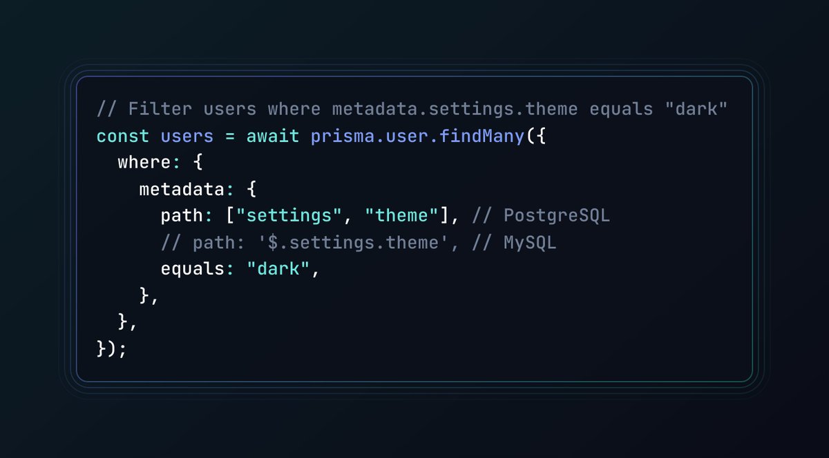 Prisma Postgres tweet media