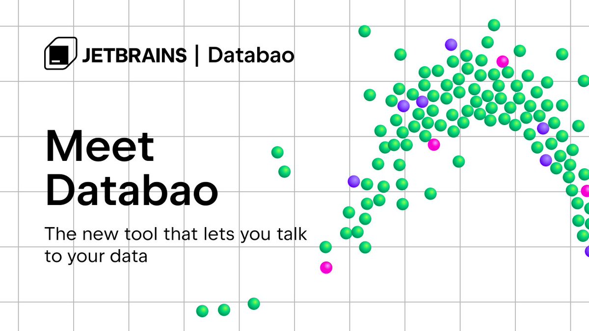 JetBrains for Data tweet media