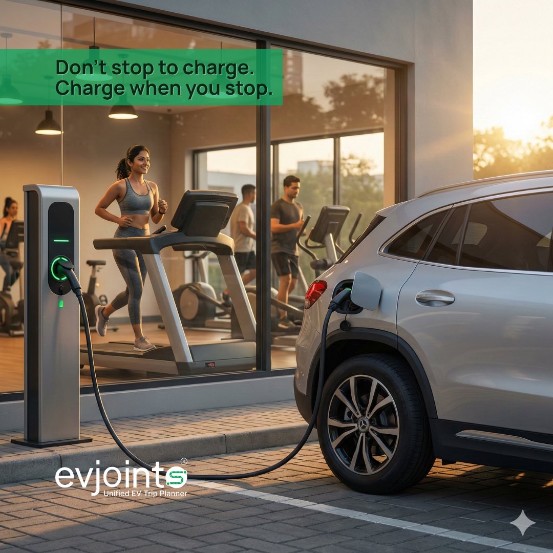 EVJoints's tweet image. Plan your trip in advance. Charging quietly fits in.

#EVJoints #EVPlanning #EVTravel #DriveElectric #electricvehicles