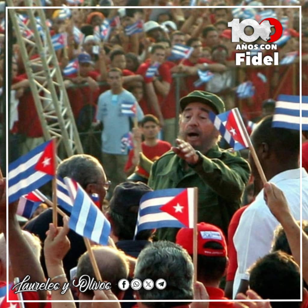 El pueblo cubano, tallado en la roca de la resistencia, levanta su bandera con orgullo indomable.🇨🇺
🫡"No hay nada comparable al sentido de la dignidad... No hay nada comparable al sentido del patriotismo y al orgullo de los hombres y mujeres de un pueblo revolucionario". Fidel