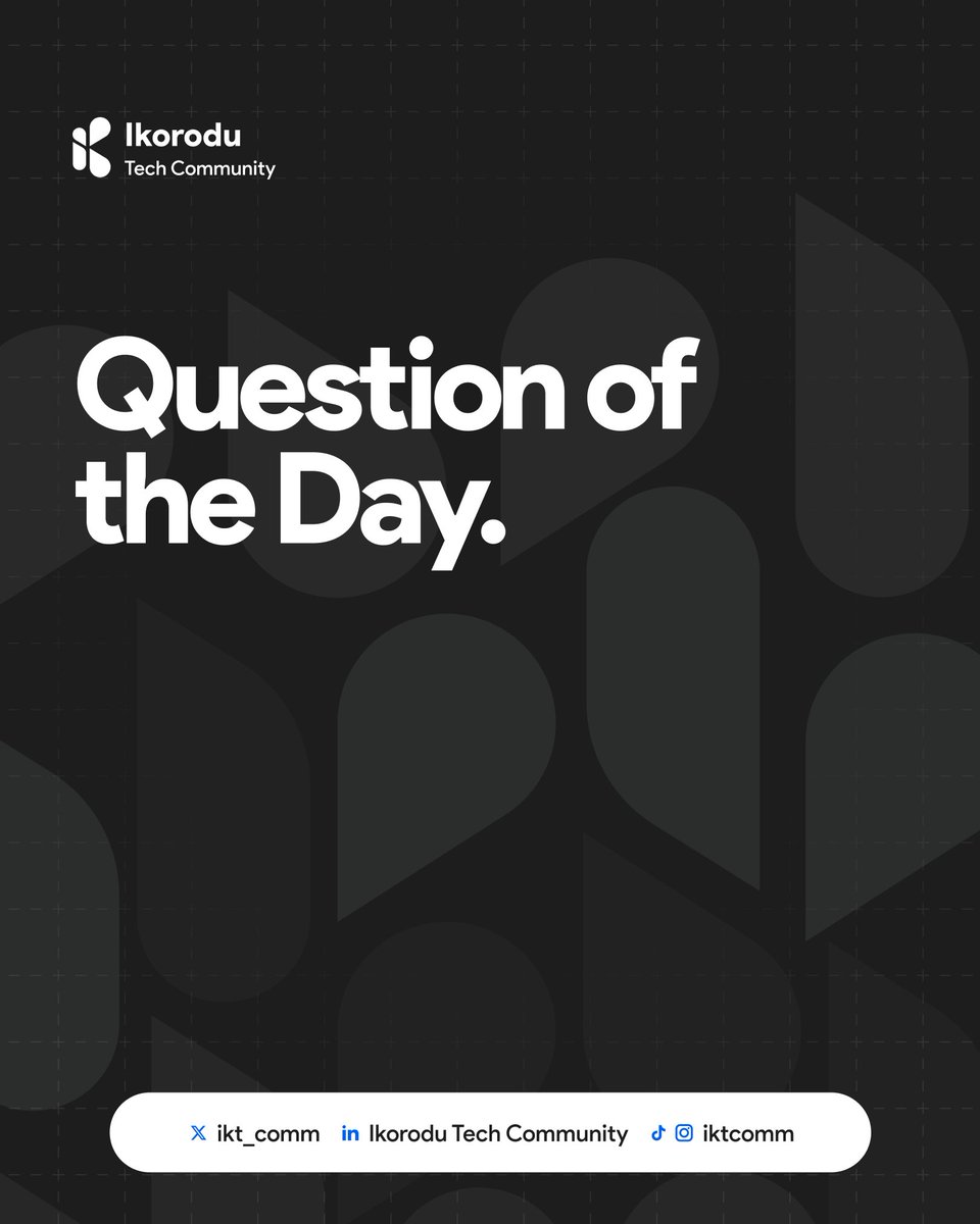 Ikorodu tech community tweet media