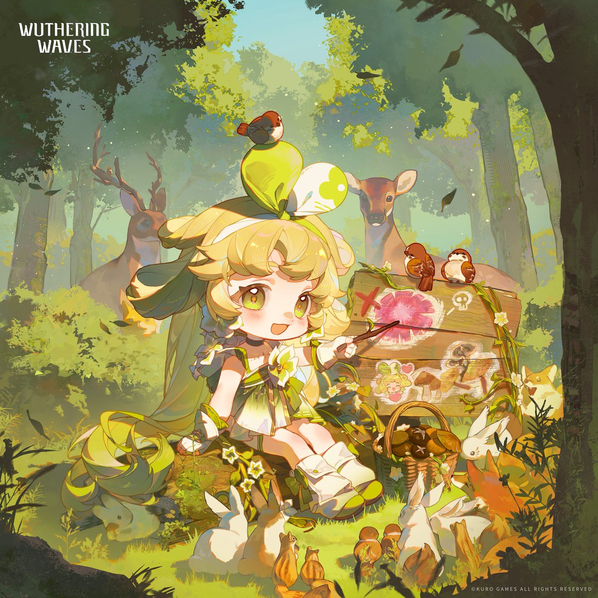 Kuro has always used a different art style for wuwa. The current discourse feels so backhanded and dismissive of the game.