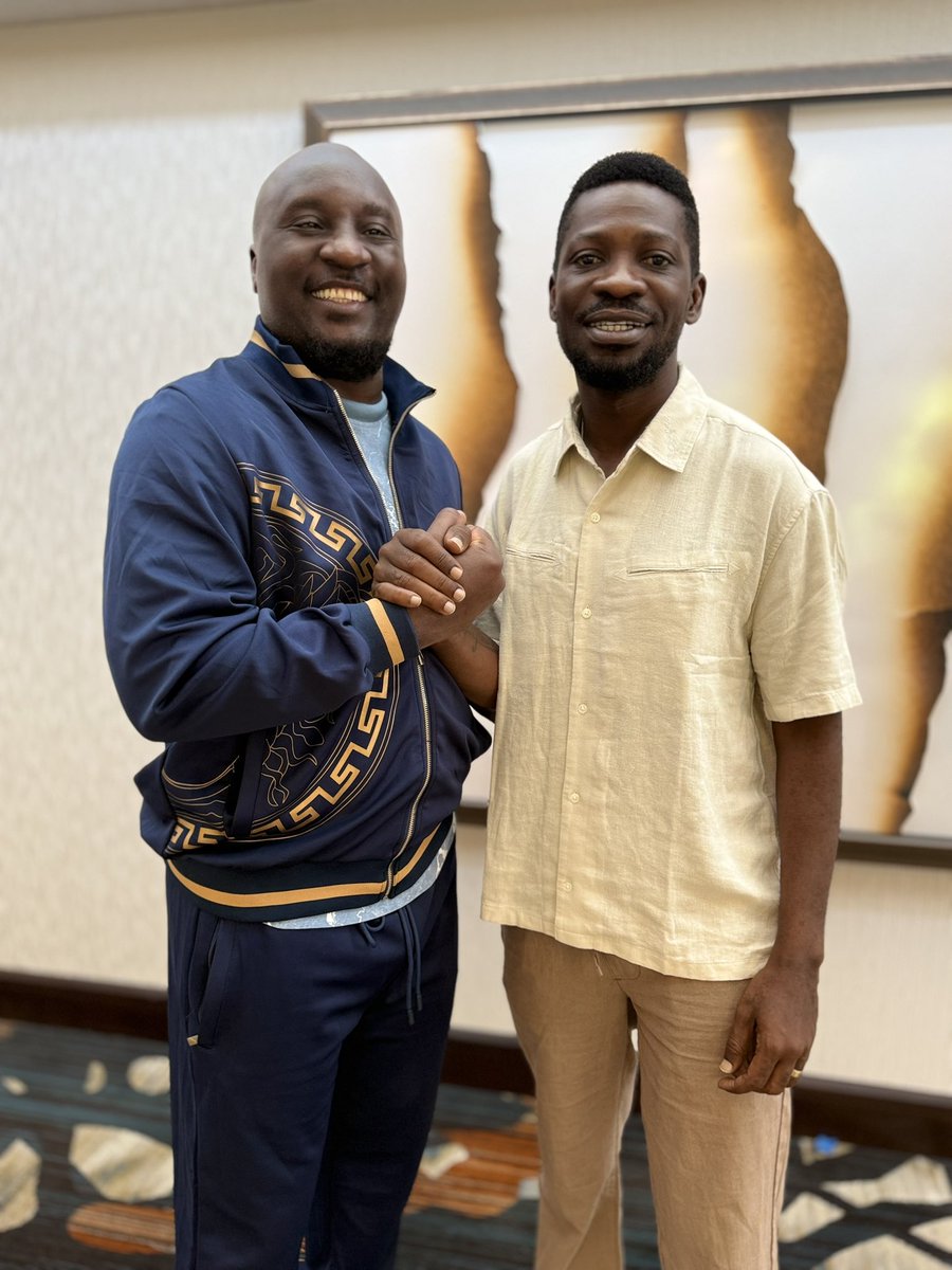 GENMEGADEE's tweet photo. Mr President @bobi Royal Prince of Busoga Ngobi, My Friend from dat time to dis time, and most of all MY BROTHER! I know the days have been tough but our knees won’t give up on ourselves. Amazalibwa amakalamu munange 🙏🏿🙏🏿🙏🏿🙏🏿 https://t.co/LlTpBPfy8C