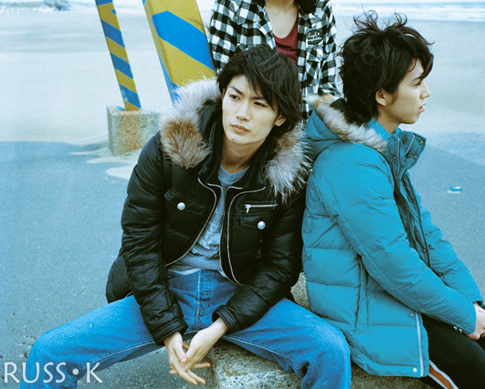 20才の三浦春馬君 「RUSS・K 」Photo Collection 💜春馬君と賀来賢人君