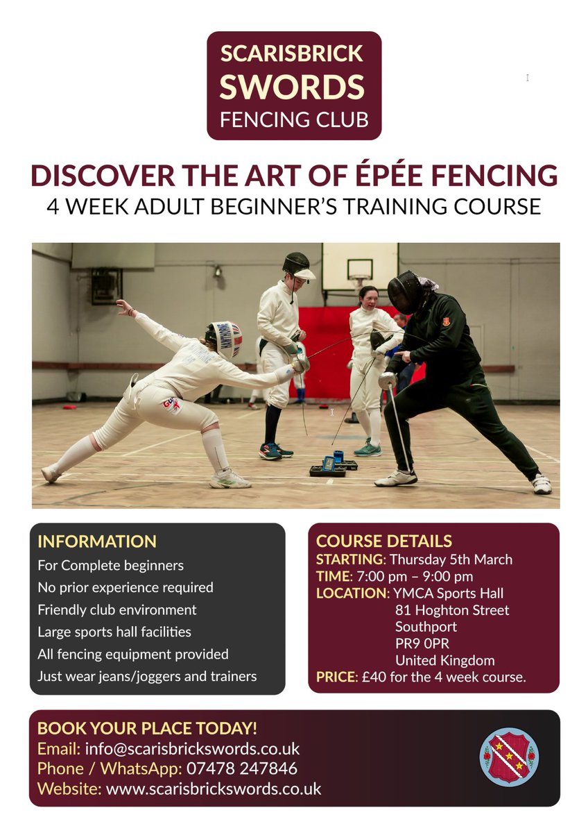 Scarisbrick Swords tweet media