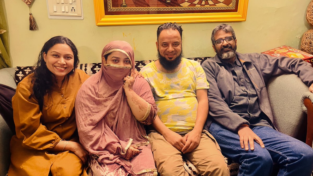 With the ever large hearted <a href="/KSaifi/">Khalid Saifi</a> Khalid Saifi, Nargis Saifi.

May there be an end to all he and his family have had to put up with the last six years of incarceration without a trial. 

May there be justice, may he be released soon.