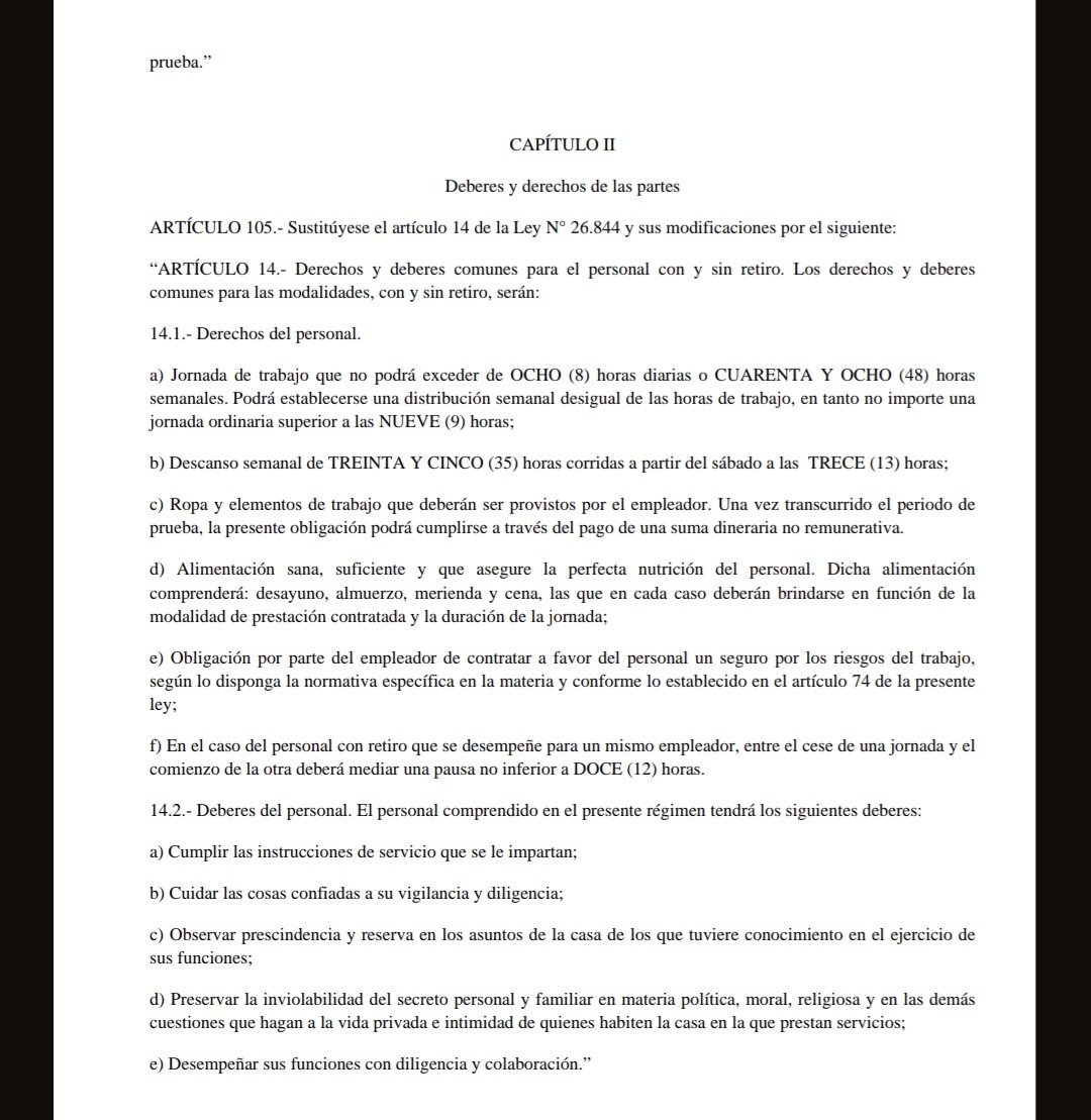 La jornada laboral sigue siendo de 48 horas semanales, lo que dice la nueva ley es que si un día se trabajan, por ejemplo, 12 horas (mediante acuerdos entre sindicatos y empresas), otro día se podrá trabajar menos.
Esto, por cierto, ya ocurre en España en distintos sectores.