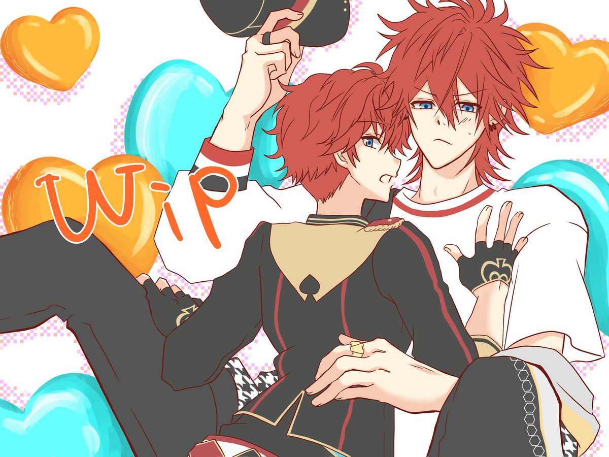 ６月の燐一オンリに出るかもしれないです！！✨
まだ何も決めてないのに形から入るタイプなので暫定表紙にしようとしてる！！