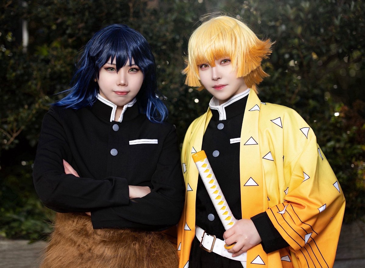 cosplay
kmt / 嘴平伊之助　我妻善逸

　　　　夜は明ける
　　　　　　　　想いは不滅

📸▶︎おっつい様（<a href="/taishuottsui/">おっつい</a> ）