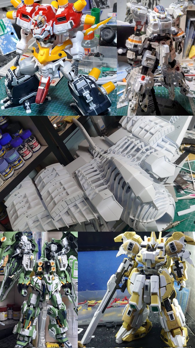 #私はこういう模型を作っています

手間隙かけて愛情仕上げです🍊