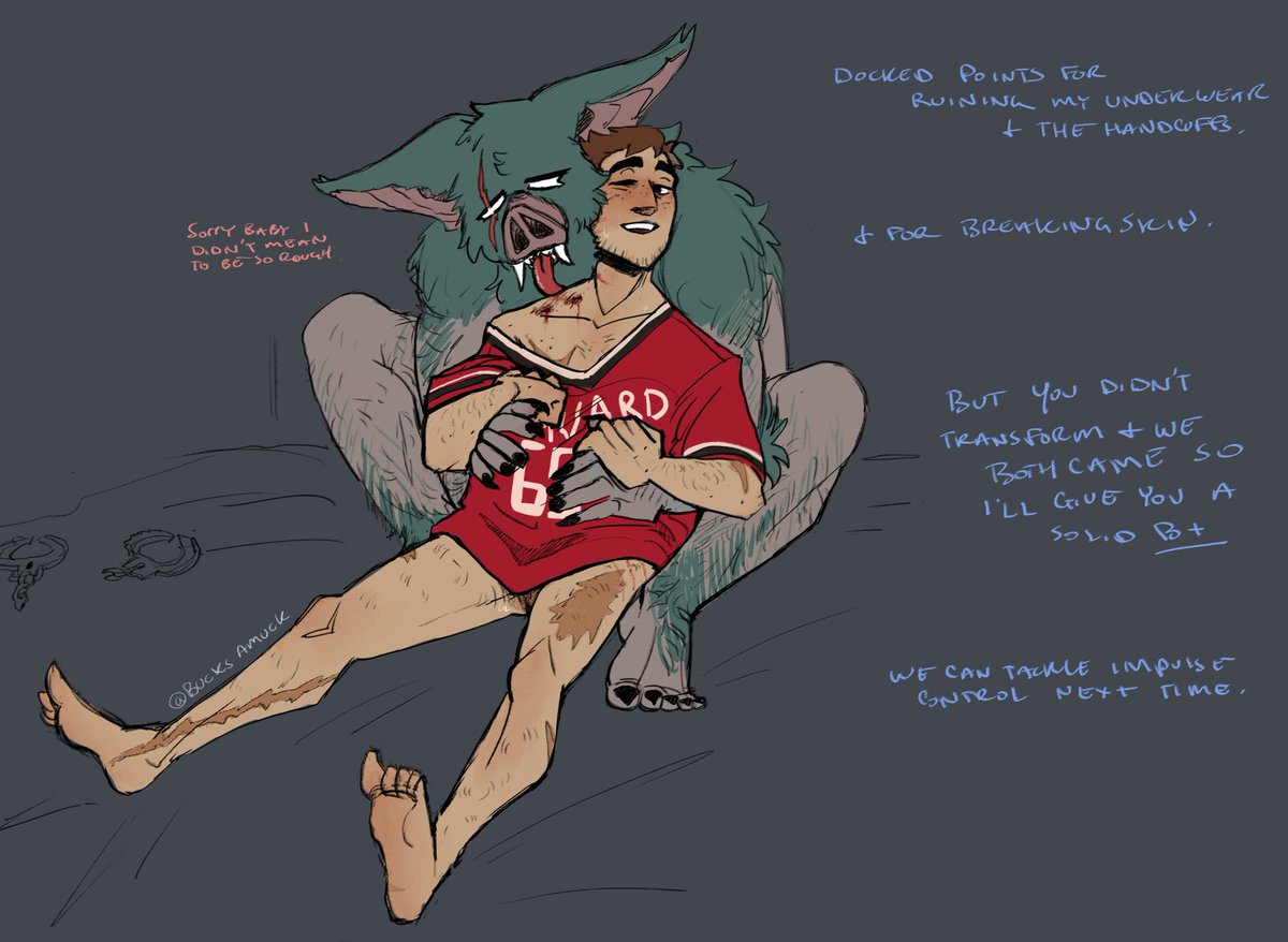 Robert's one on one training is a little more... hands on. 

#mechabat #nsfw