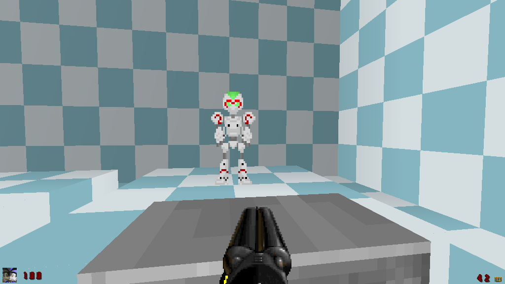 Mateoaltam55419's tweet photo. Okay, i decided to make a revenant replacement for my klonoa doom mod, this enemy is based on a early concept of the protagonist of the first klonoa game, where it was a robot, and the first klonoa game was supposed to be dark and edgy.
4th image explains.
#klonoa #DOOM #doommods https://t.co/aV4WInkpxB