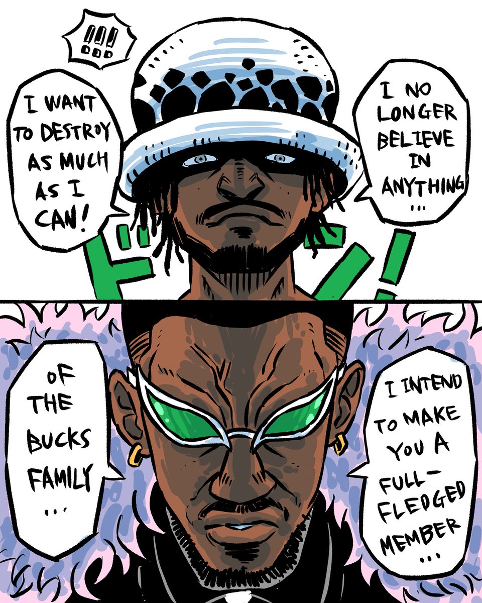 Giannis approved Cam Thomas. #bucks #trafalgarlaw #doflamingo #onepiece