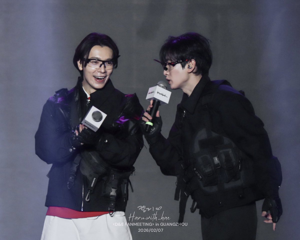 Mission impossible🥷🏻

<a href="/donghae861015/">Super Junior 이동해</a> <a href="/AllRiseSilver/">Dalnim</a> 

<D&amp;E FANMEETING> in GUANGZHOU 
2026/02/07
- Please do not remove watermark-🙌🏻

#superjunior #슈퍼주니어 #슈주 #dne #디앤이 #leedonghae #donghae #이동해 #동해 #李東海 #eunhyuk #은혁 #이혁재 #李赫宰
